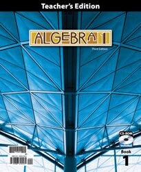 Algebra 1 Teacher's Edition w/CD (3rd Edition)