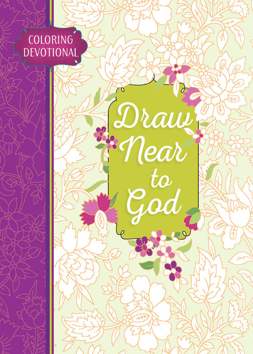 Draw Near To God Coloring Devotional (Majestic Expressions)-Hardcover