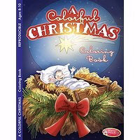 A Colorful Christmas Coloring Book (Ages 8-10)
