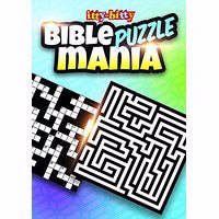 Itty-Bitty Bible Puzzle Mania Activity Book
