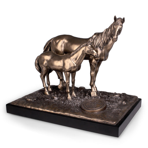 Sculpture-Moments Of Faith: Horse And Foal-Large (#20233)