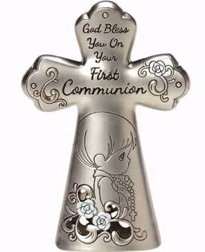 Cross-First Communion-Boy (3.25") (Tabletop) (Nov)