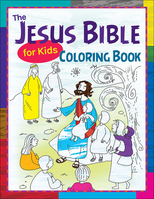 Jesus Bible For Kids Coloring Book