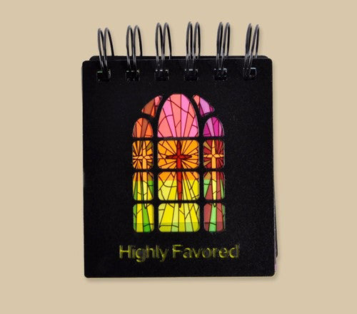 Sticky Note Set-Stained Glass-Highly Favored