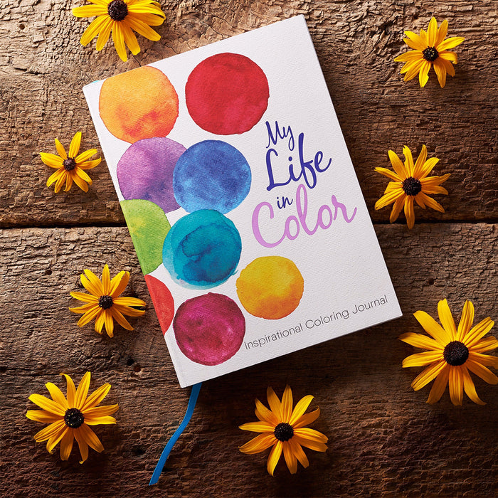 My Life In Color Coloring Journal