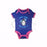 Onesie-Penguin: Stay Cool. God's Got It-Blue/Pink-12 Mo