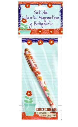 Listpad/Pen Set-Grow (#24292)-Spanish