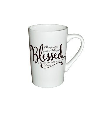 Mug-White Matte-Blessed