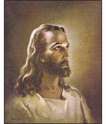 Art Print-Head Of Christ (Warner Sallman) 16" x 20"