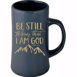 Mug-Be Still And Know That I Am God-13 oz (Mackina