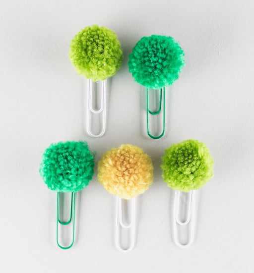 Bible Journaling-Pom Pom Clips-Olive You (6 Pieces)