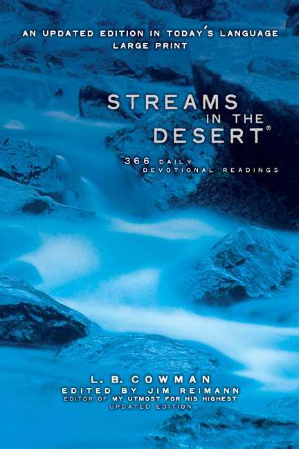 Streams In The Desert Large Print
