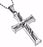 Necklace-Iron Cross-Strength (Mens)-24" Ball Chain
