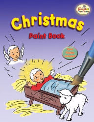 Christmas Paint Book w/Paint Brush (St. Joseph Paint Books)