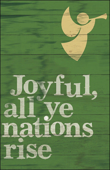 Bulletin-Rustic Star: Joyful All Ye Nations Rise (Christmas) (Pack Of 50) (Pkg-50)