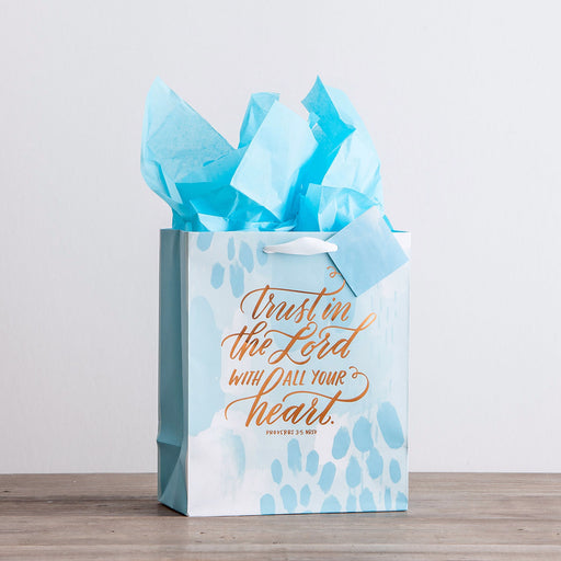 Gift Bag-Specialty-Trust In The Lord-Proverbs 3:5-Medium