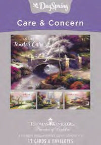 Card-Boxed-Care & Concern-Thomas Kinkade (Box Of 12) (Pkg-12)