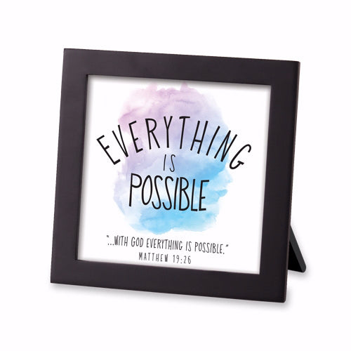 Framed Art-Everything Is Possible (#40382)