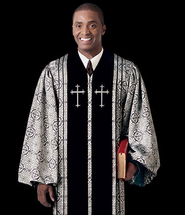 Clergy Robe-Bishop-H55/HM546-Silver