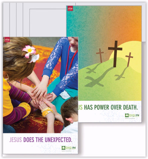 Dig-In Life of Jesus Elementary Bible Point Posters: Quarter 3 (Set Of 13)