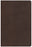 CSB Giant Print Reference Bible-Brown Genuine Leather
