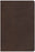 CSB Super Giant Print Reference Bible-Brown Genuine Leather Indexed