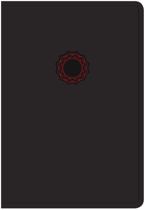KJV Deluxe Gift Bible-Black/Red LeatherTouch