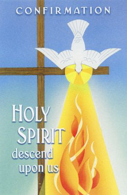 Bulletin-Confirmation: Holy Spirit Decend Upon Us (Acts 2:4) (Pack Of 100) (Pkg-100)