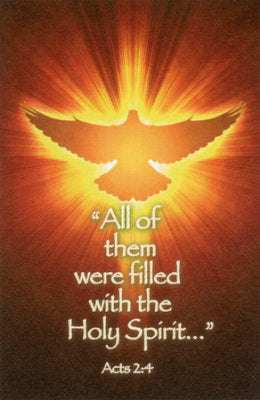 Bulletin-All Of Them Were Filled With The Holy Spirit (Ephesians 4:5) (Pack Of 100) (Pkg-100)