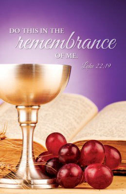 Bulletin-Do This In Remembrance Of Me (Ruth 1:16-17) (Pack Of 100) (Pkg-100)