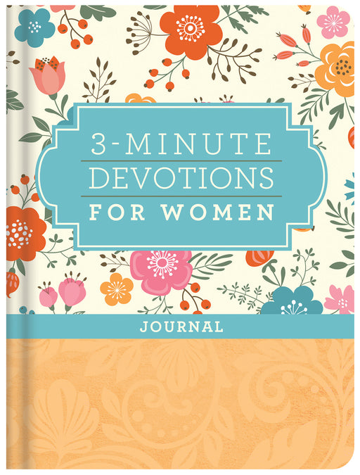 3-Minute Devotions For Women Journal-Hardcover