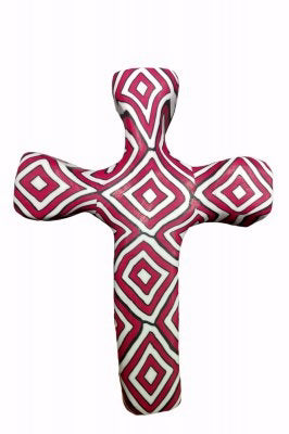 Cross-Comforting Clay-Team Colors Burgundy/White (5.5")