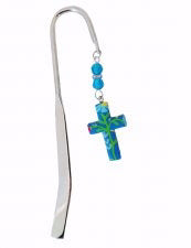 Bookmark-Comforting Clay Cross-Multiple Blessings-Blue