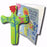 Cross-Comforting Clay w/Greeting Card-Multiple Blessings-Green (5.5")