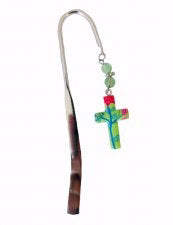 Bookmark-Comforting Clay Cross-Multiple Blessings-Green