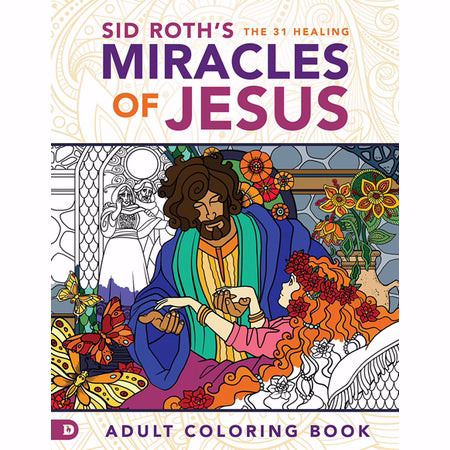 31 Healing Miracles Of Jesus Coloring Book