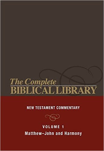 Complete Biblical Library (Vol. 1 New Testament Commentary, Matthewu2013John And Harmony)