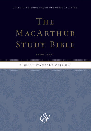 ESV MacArthur Study Bible/Large Print-Hardcover