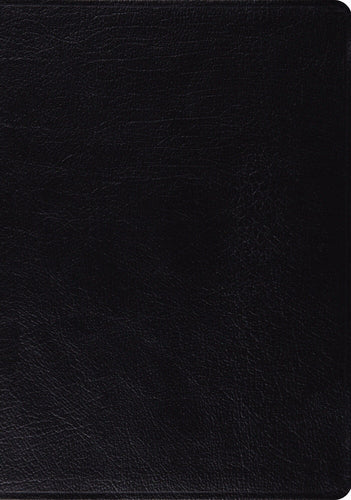 ESV MacArthur Study Bible/Large Print-Black Genuine Leather