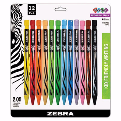 ZEBRA Mechanical Colored Pencils (Set Of 12) (Pkg-12)