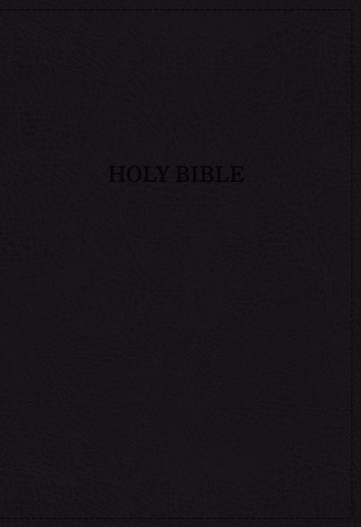 KJV Know The Word Study Bible-Black Genuine Leather Indexed