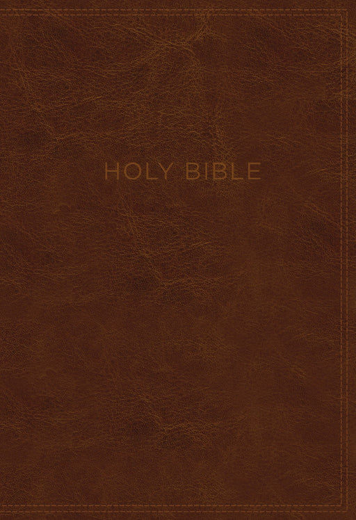 KJV Know The Word Study Bible-Brown Leathersoft Indexed
