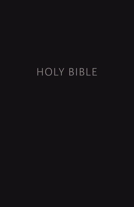 NKJV Large Print Pew Bible-Black Hardcover