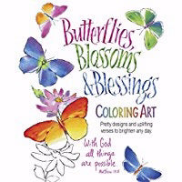 Butterflies, Blossoms & Blessings Coloring Art