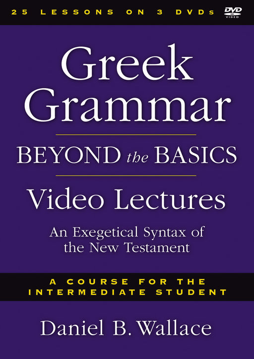 DVD-Greek Grammar Beyond The Basics Video Lectures