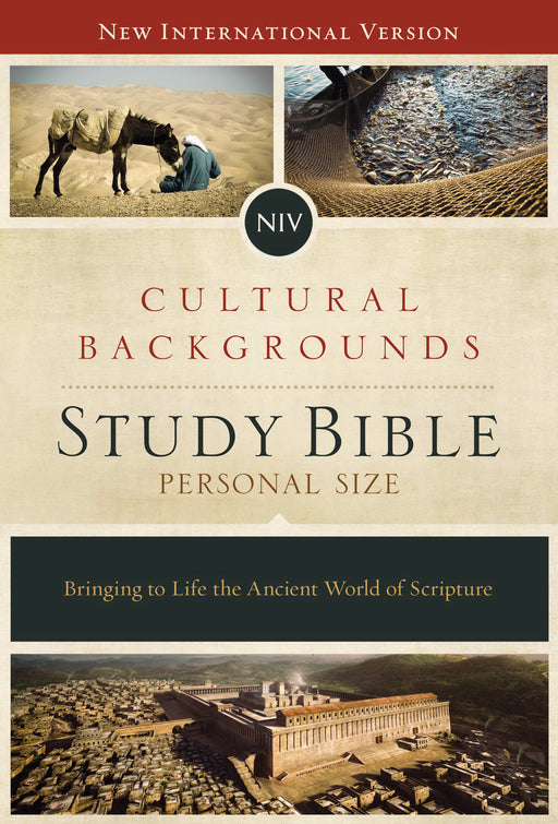 NIV Cultural Backgrounds Study Bible/Personal Size-Hardcover