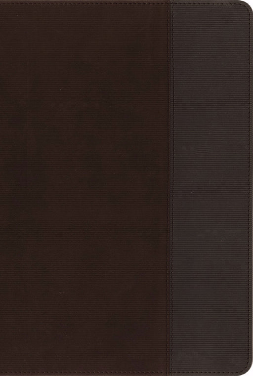 NIV Quest Study Bible-Brown/Gray Leathersoft Indexed