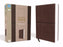 NIV Reader's Bible-Brown Leathersoft