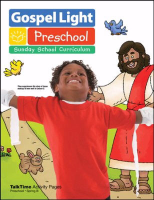 Gospel Light Spring 2019: Preschool TalkTime Activity Pages (Ages 2-3)-Year B (#2203)