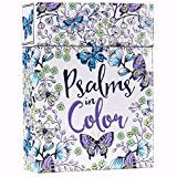 Psalms In Color Coloring Cards (Box Of 44) (Pkg-44)